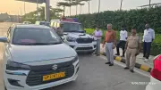 Lucknow Airport Drive: 39 Vehicles Challaned for Commercial Use