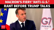 Macron Fires Warning Shot at US Over Tariffs and Digital Tax Before Trump Meeting