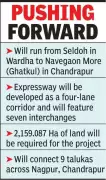 Maharashtra Approves HUDCO Loan for Nagpur-Chandrapur Expressway Land Acquisition