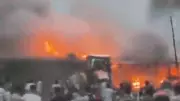 Major Fire in Poonch Destroys 13 Shops, No Casualties Reported