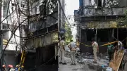Malviya Nagar Hotel Fire Probe Widens; Blocked Roof Exit Found