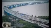 Man jumps into sea from Atal Setu in Navi Mumbai, search on