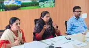 Mandya ZP CEO K R Nandini Escapes Car Accident Unhurt