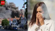 Massive Fire Breaks Out at Recycling Centre in Bermondsey, London