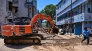 MG Road-Fraser Town Route Blocked for a Month in Bengaluru, Commuters Fume