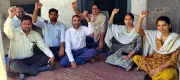 MGNREGA employees in Phagwara launch indefinite pen-down strike over unpaid salaries