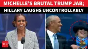 Michelle Obama's Nobel Peace Prize Dig at Trump Makes Hillary Clinton Laugh