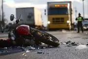Midnight Truck Crash at Jagraon Blackspot Injures One, Destroys Vehicles and Shops