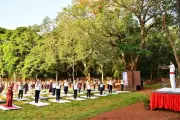 MLIRC Belagavi Hosts Community Yoga Session on International Yoga Day
