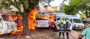 Mysterious Fire Destroys Two Vehicles in Nagpur Garage, Probe Underway
