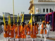 Nagar Kirtan Procession Held in Memory of Guru Arjan Dev in Tarn Taran