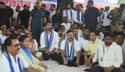 Nagina MP Chandrashekhar Azad Launches Satta Parivartan Yatra After Police Confinement