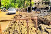 Nagpur Commissionerate Traffic Woes Worsen Due to Sewer Work