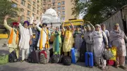 Nearly 600 Sikh pilgrims reach Pakistan for Guru Arjan Dev martyrdom anniversary