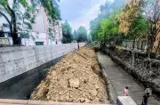NMC Rebuilds Nag River Wall, Dumps Soil in Channel Raising Flood Fears