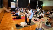 Odisha yoga teacher leads IDY session in Japan with 100 participants