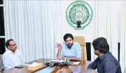 Pawan Kalyan Reviews Filariasis Containment, Pushkaralu Plans
