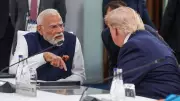PM Modi at G7: Maritime Routes Must Stay Safe for Seafarers, with Trump Beside Him