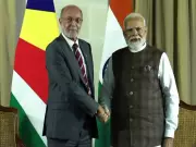 PM Modi Meets Seychelles Opposition Leader Bernard Georges in Victoria
