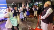 PM Modi Receives Cultural Welcome with Bread and Salt in Slovakia