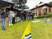 PoJK activists protest outside Pakistani Consulate in UK, demand justice