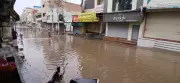 Pre-Monsoon Shower Exposes Drainage Flaws in Sirsa, Causes Waterlogging and Road Damage