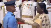 President Murmu Honors 51 Gallantry Awardees; Gaganyaan Astronaut Among Kirti Chakra Recipients