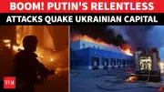 Putin Military Wipes Out Kyiv; Huge Fire In Ukraine Capital As Russia Hammers Zelensky HQ