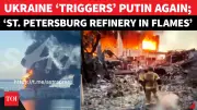 Putin Vows Revenge After Ukraine Drone Strike Hits St. Petersburg Oil Refinery