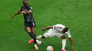 Qatar's Madibo Banned Five Matches for Breaking Canada's Kone's Leg