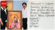 R Parthiban meets Tamil Nadu CM Vijay, gifts framed photo with handwritten note