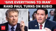 Rand Paul Presses Rubio on Iran Talks: 'Why Not Offer Everything?'
