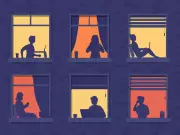 Reassuring Presence of Neighbours: Finding Connection in Solitude
