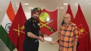 Retired Banker Donates Rs 25 Lakh for Army Welfare After Wife's Death