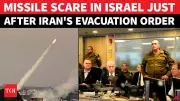Rocket Alerts in Northern Israel After Iran Evacuation Warning