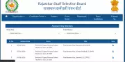 RSSB Releases REET Mains 2026 Final Answer Key for Level 1 and 2