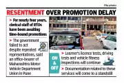 RTO Clerical Staff Strike in Maharashtra Disrupts Licence Renewals, Documents