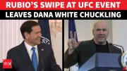 Rubio and Dana White Joke About Secret Service at Trump's UFC Event