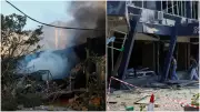 Russia Bombards Kyiv in Retaliation for Ukraine 'Terrorist Acts'