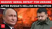 Russia Claims Downing Over 80 Drones, Decimating Ukraine's Drone Army