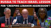 Russia Slams Israel's 'Scorched-Earth Strategy' in Lebanon at UN