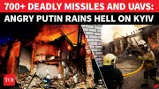 Russia Unleashes Massive Aerial Assault on Ukraine with 656 Drones and 73 Missiles