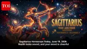 Sagittarius Horoscope Today: June 19, 2026 - Luck and Progress Await