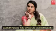 Samantha Ruth Prabhu's Pastel Green Silk Saree Showcases South Indian Art