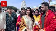 Samantha Visits Tirumala Temple for 'Maa Inti Bangaram' Success Blessings