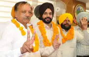Sarabjit Singh Samana, son of MLA Kulwant Singh, elected Mohali Mayor