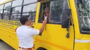 Shivamogga Police Crack Down on School Transport: 7 Drivers Fail Breath Tests
