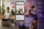 Social Media Transforms Yoga Practice from Parks to Screens