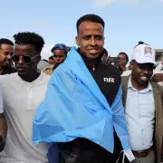 Somalia's First World Cup Referee Barred from US Gets Hero's Welcome Home