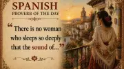 Spanish Proverb: A Guitar's Melody Wakes Any Sleeping Woman